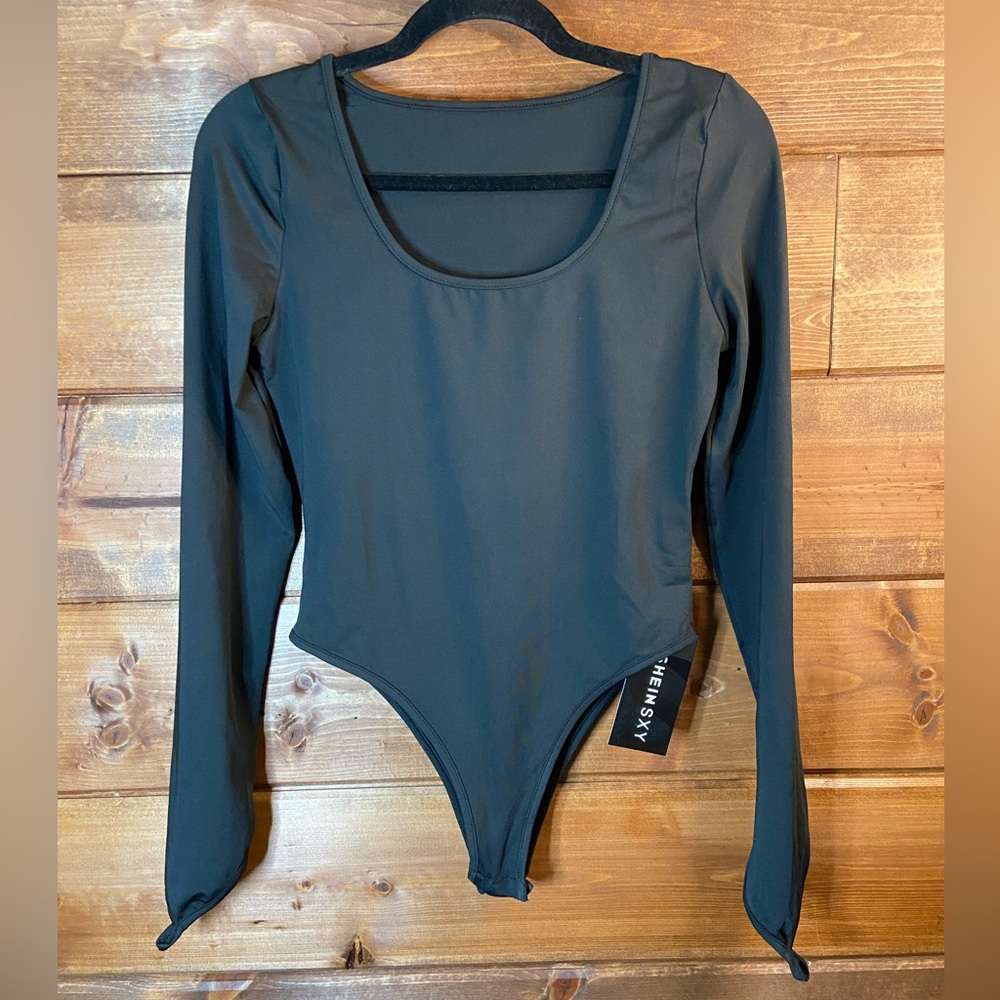 Black Long Sleeve Bodysuit